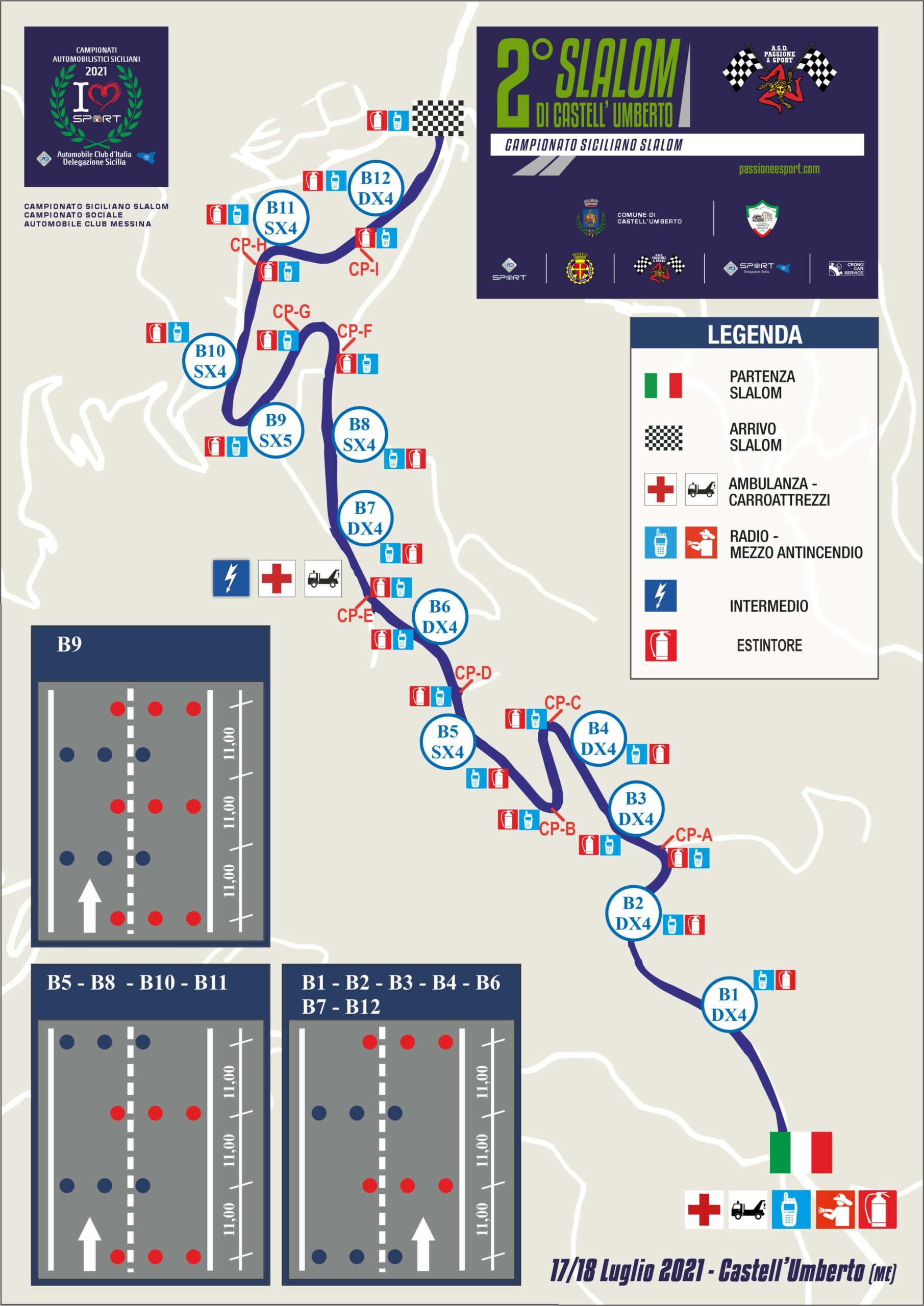 Slalom: gli iscritti per la gara di "Castell'Umberto" - Sicilia Motori