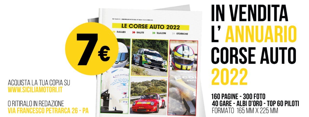 In vendita da oggi l'Annuario delle Corse Siciliane 2022 di Sicilia Motori