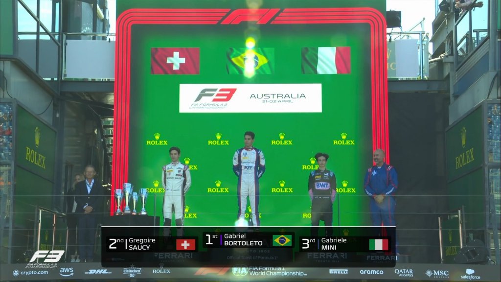 mini primo podio f3 australia