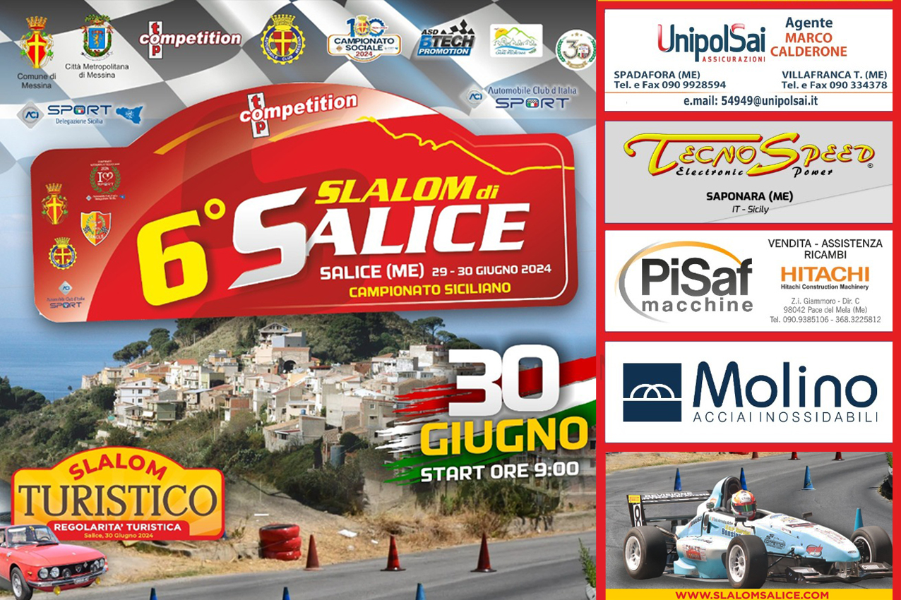 Slalom di Salice, 50 gli iscritti alla gara - Sicilia Motori